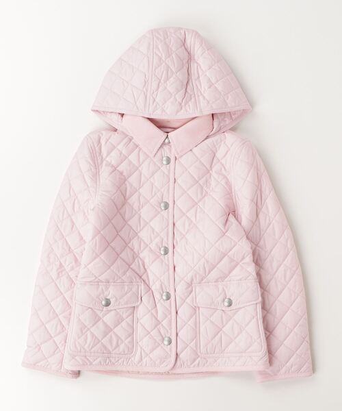 POLO RALPH LAUREN CHILDRENSWEAR（ポロ ラルフ ローレン チルドレンズウェア）の「キルテッド ウォーターリペラント バーン ジャケット（その他アウター・キッズ・ピンク・S/M/L/XL）」の4枚目の写真