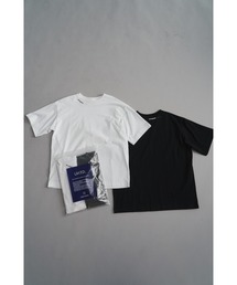UN3D. tシャツ 「UN3D./アンスリード」MIX BORDER TURTLE TOP