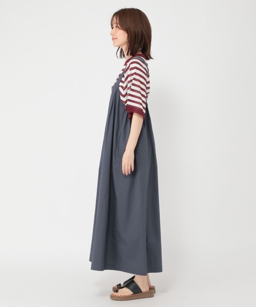 studio CLIP(スタディオクリップ)の「【軽量】タックジャンパースカート(ジャンパースカート・レディース・カーキ/ネイビー・FREE)」の11枚目の写真