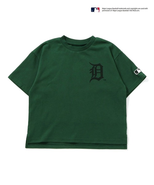 F.O.KIDS（エフオーキッズ）の「F.O.KIDS/エフオーキッズ MLB 3柄ワンポイントTシャツ 夏物 夏服（Tシャツ/カットソー・キッズ・ネイビー/グリーン/オフホワイト・120/130/140）」の15枚目の写真