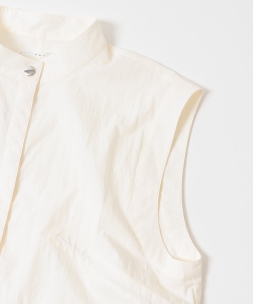 KBF（ケイビーエフ）の「スタンドカラーベスト（その他アウター・レディース・ベージュ系その他/オフホワイト・ONE）」の22枚目の写真