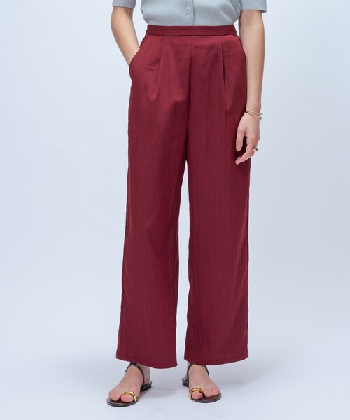 cloenc(クロエンス)の「【接触冷感/手洗い可】3wayペプラムワイドパンツ(その他パンツ・レディース・ボルドー/ブラック/ブラウン系・01/02)」の20枚目の写真