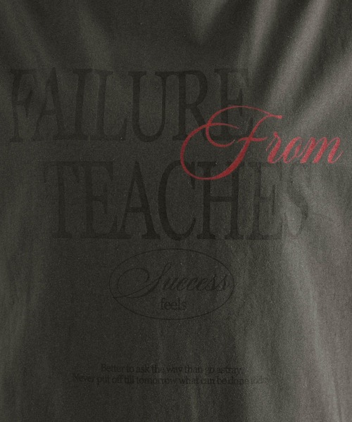 RAGEBLUE(レイジブルー)の「選べるショート&ロング丈/チュールスリーブロゴTシャツ(Tシャツ/カットソー・レディース・グレー/ダークグレー・MEDIUM/SMALL)」の17枚目の写真