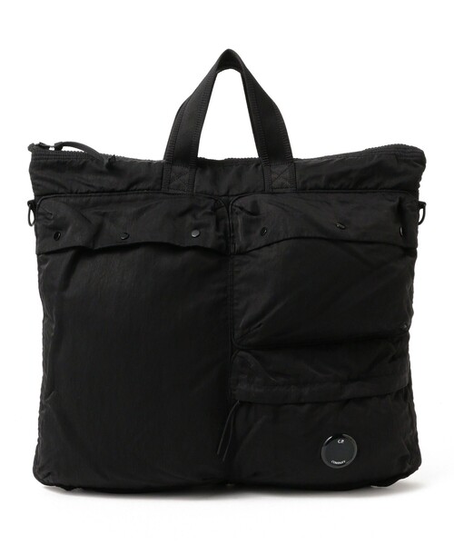 C.P. COMPANY（シーピーカンパニー）の「C.P. Company / ACC BAG IN NYLON B（ショルダーバッグ・メンズ・ベージュ/ブラック・ONE SIZE）」の2枚目の写真