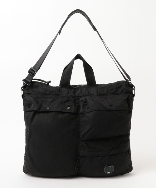 C.P. COMPANY（シーピーカンパニー）の「C.P. Company / ACC BAG IN NYLON B（ショルダーバッグ・メンズ・ベージュ/ブラック・ONE SIZE）」の8枚目の写真