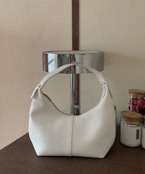 SETUP7（セットアップセブン）の「【SETUP7】PUレザー ショルダーバッグ KNF144（ショルダーバッグ・レディース・サックスブルー/ブラック/ホワイト/ダークブラウン/ブラウン・FREE）」の7枚目の写真