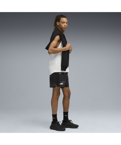 PUMA（プーマ）の「PUMA プーマ メンズ ランニング ランクラブ グラフィック メッシュ タンクトップ（その他トップス・メンズ・ホワイト/ブラック・SMALL/X-LARGE/XX-LARGE/LARGE/MEDIUM）」の3枚目の写真