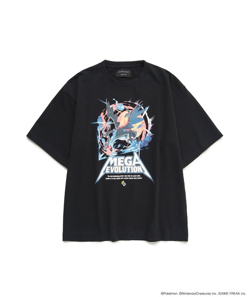 UNITED TOKYO（ユナイテッドトウキョウ）の「POKEMON MEGA PIGMENT Tee（Tシャツ/カットソー・メンズ・ブラック系その他/ブラック・1/2）」の2枚目の写真