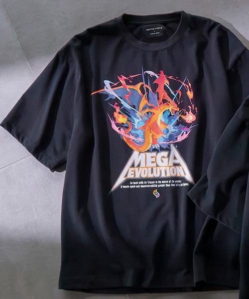 トップス POKEMON MEGA PIGMENT Tee POKEMON MEGA PIGMENT Tee（Tシャツ/カットソー）｜UNITED TOKYO