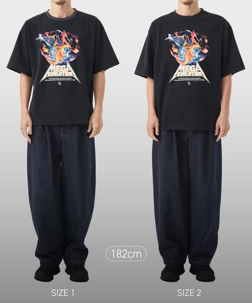 UNITED TOKYO（ユナイテッドトウキョウ）の「POKEMON MEGA PIGMENT Tee（Tシャツ/カットソー・メンズ・ブラック系その他/ブラック・1/2）」の11枚目の写真