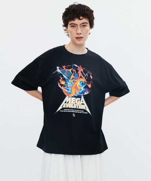 UNITED TOKYO（ユナイテッドトウキョウ）の「POKEMON MEGA PIGMENT Tee（Tシャツ/カットソー・メンズ・ブラック系その他/ブラック・1/2）」の13枚目の写真