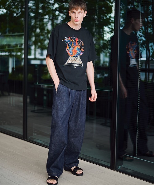 UNITED TOKYO（ユナイテッドトウキョウ）の「POKEMON MEGA PIGMENT Tee（Tシャツ/カットソー・メンズ・ブラック系その他/ブラック・1/2）」の19枚目の写真