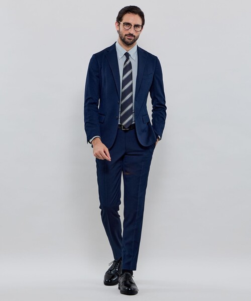 MACKINTOSH LONDON(マッキントッシュ ロンドン)の「レップ/サテンネクタイ(ネクタイ・メンズ・ダークネイビー/チャコールグレー/ブラウン系その他6・FREE)」の8枚目の写真