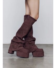 EMODA | ルーズフレアカバーフィットブーツ(ブーツ)