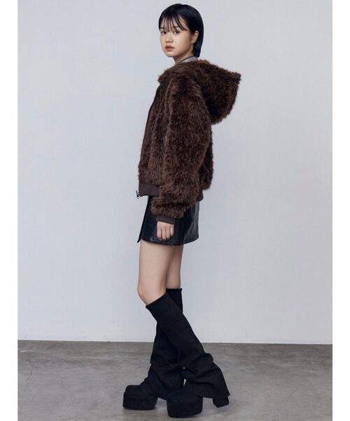 EMODA ルーズフレアカバーフィットブーツ Lサイズ 25-25.5cm EMODA ルーズフレアカバーフィットブーツ Lサイズ 25-25.5cm