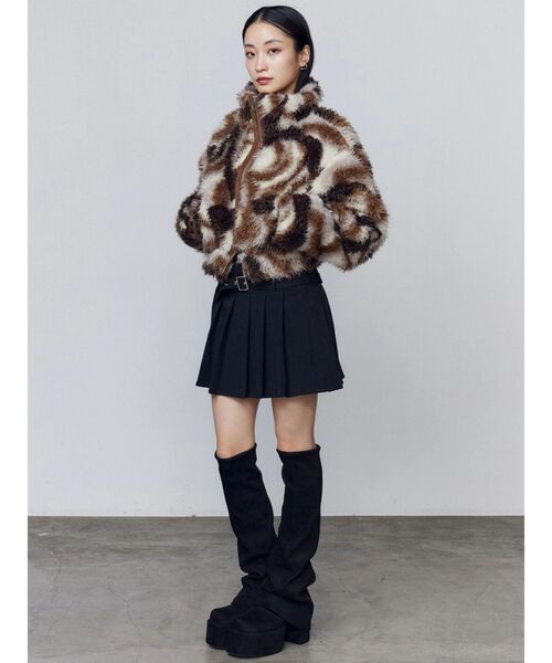 セール】ルーズフレアカバーフィットブーツ（ブーツ）｜EMODA