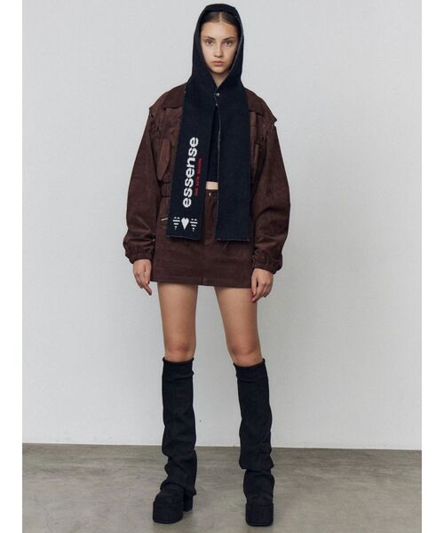 ルーズフレアカバーフィットブーツ（ブーツ）｜EMODA（エモダ）の