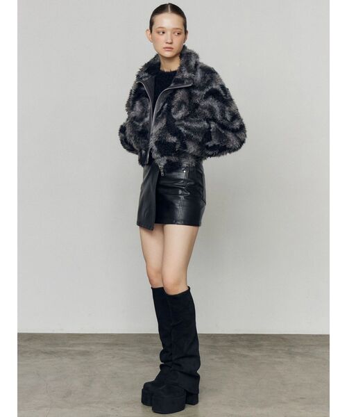 セール】ルーズフレアカバーフィットブーツ（ブーツ）｜EMODA（エモダ