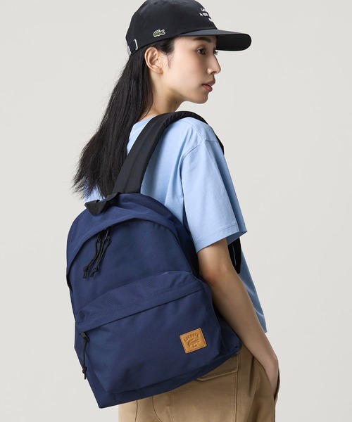 LACOSTE(ラコステ)の「カジュアルクロック デイパック / バックパック リュック(バックパック/リュック・メンズ・モスグリーン/ブラック/エンジ/ベージュ/ネイビー・FREE)」の4枚目の写真