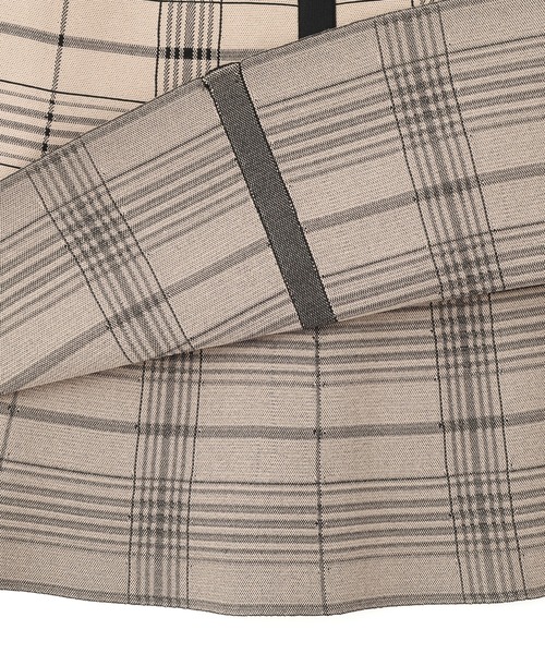 ◇ビッグチェックニットワンピース（ワンピース）｜JILL by JILL