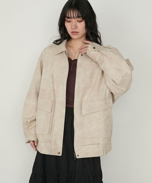 ⭐️メルシーボークー⭐️ヤマモコジャンパー　リバーシブル　ベージュ A/W 2024 OUTER COLLECTION｜Spick & Span｜特集｜BAYCREW'S STORE