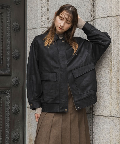 ジャケット・アウター READYMADE OVER SIZE WORK JACKET 1 SAVEDGE ブルゾン アウター OVERSIZE HOOD BOMBER JACKET