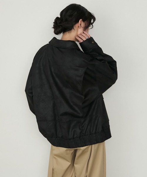 forksy.】ヴィンテージライクオーバーサイズビッグポケットフライト