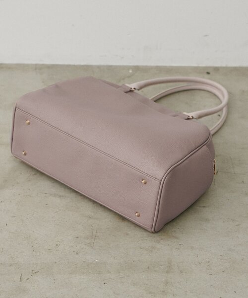 natural couture（ナチュラルクチュール）の「osonoボストンキャリーオンBAG（ボストンバッグ・レディース・ブラウン/グレイッシュベージュ/ブラック・FREE）」の13枚目の写真