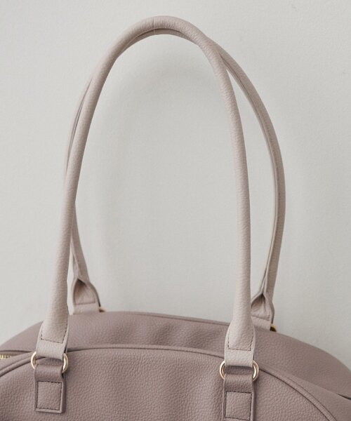 natural couture（ナチュラルクチュール）の「osonoボストンキャリーオンBAG（ボストンバッグ・レディース・ブラウン/グレイッシュベージュ/ブラック・FREE）」の15枚目の写真