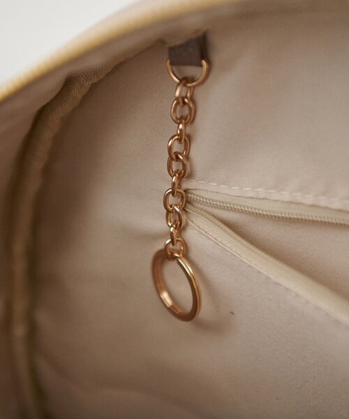 natural couture（ナチュラルクチュール）の「osonoボストンキャリーオンBAG（ボストンバッグ・レディース・ブラウン/グレイッシュベージュ/ブラック・FREE）」の20枚目の写真