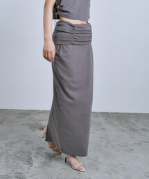 drawstring skirt dress