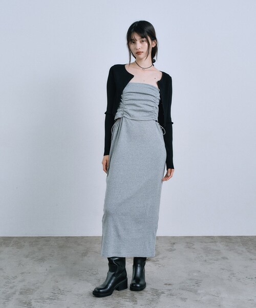 セール】drawstring skirt dress（スカート）｜CODE A（コードエー）の
