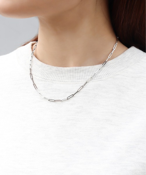 ieLS(イエルズ)の「金属アレルギー対応「ieLS」ステンレス リンクチェーンネックレス(ネックレス・メンズ・ゴールド/シルバー・ONE SIZE)」の2枚目の写真