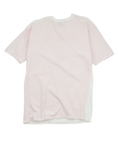 LABORATORY R(ラボラトリーアール)の「【USED】90’s Guess/GEORGES MARCIANO期 ボーダー ロゴ Tシャツ USA製(Tシャツ/カットソー・メンズ・ホワイト・X-LARGE)」の6枚目の写真