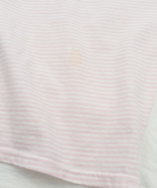 LABORATORY R(ラボラトリーアール)の「【USED】90’s Guess/GEORGES MARCIANO期 ボーダー ロゴ Tシャツ USA製(Tシャツ/カットソー・メンズ・ホワイト・X-LARGE)」の7枚目の写真