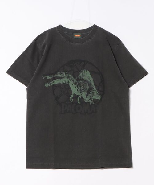 NO WAY(ノーウェイ)の「/PaCoMa/パコマ/Spino saurus TEE (ADULT)(Tシャツ/カットソー・メンズ・サックスブルー/ライトグレー/スミクロ/オフホワイト・X-LARGE/LARGE/MEDIUM)」の3枚目の写真