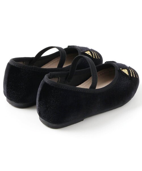 野良猫【値下8/31削除】Aprés パンプス23.0cm黒 ねこちゃんパンプス（パンプス）｜apres les cours（アプレレクール