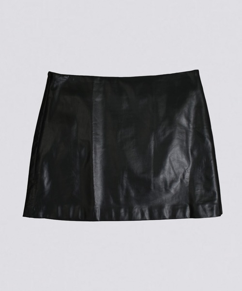 kiehtova（キエトヴァ）の「【kiehtova】LEATHER MINI SKIRT/レザー ミニ スカート（スカート・レディース・ブラック・S/M）」の11枚目の写真