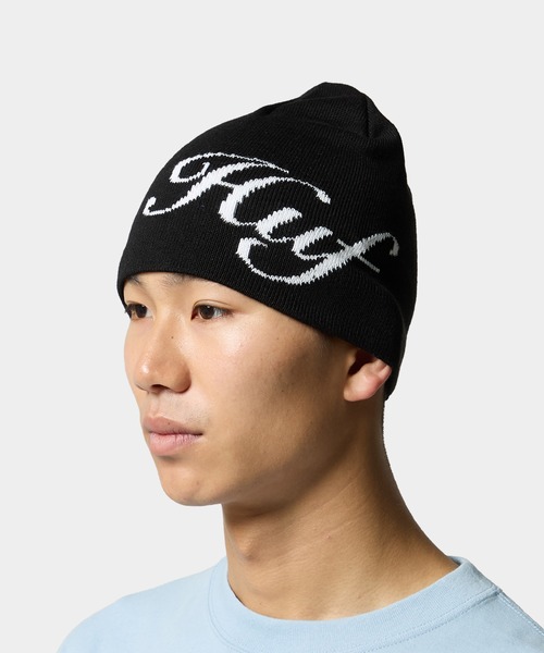 HUF(ハフ)の「THE CROWN BEANIE(ニットキャップ/ビーニー・メンズ・グリーン系その他/ブルー系その他/ブラック・O/S)」の6枚目の写真