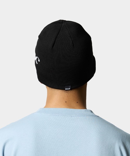 HUF(ハフ)の「THE CROWN BEANIE(ニットキャップ/ビーニー・メンズ・グリーン系その他/ブルー系その他/ブラック・O/S)」の5枚目の写真