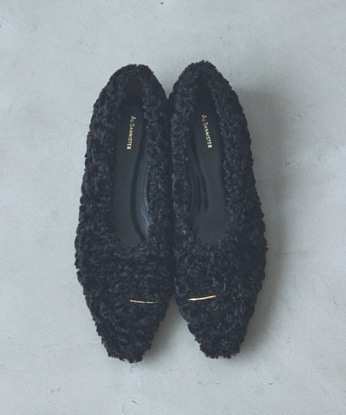 Au BANNISTER（オゥバニスター）の「メタルモチーフ フラットパンプス（パンプス・レディース・ゴールド/ブラック/シルバー/ブラック系その他3・35/36/37/38/39/40）」の3枚目の写真