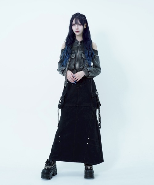 REFLEM/レフレム』2WAYカーゴロングスカート（スカート）｜REFLEM