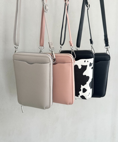 セール】お財布スマホミニショルダーバッグ ポシェット（ショルダー