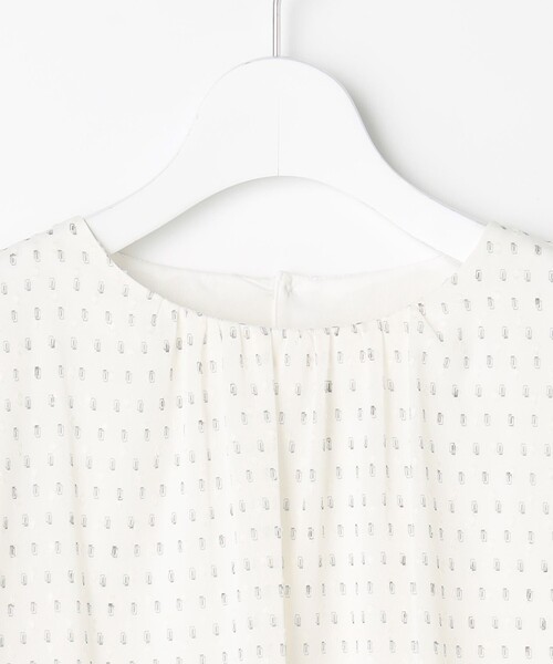 J.PRESS(ジェイプレス)の「カットジャカードプリント カットソー(Tシャツ/カットソー・レディース・ネイビー系5/ホワイト系5・T15/T13)」の11枚目の写真