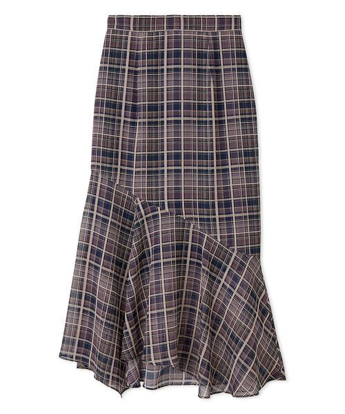 FRAY I.D（フレイアイディー）の「アシンメトリーナロースカート（スカート・レディース・ベージュ/ネイビー/ブラック・0/1）」の21枚目の写真