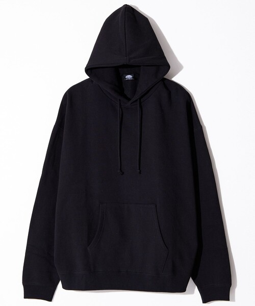 FREAK'S STORE（フリークスストア）の「限定展開 12oz ヘビーウェイト ビッグシルエット プルオーバー パーカー フーディ―（パーカー・メンズ・ブラック/ネイビー/アッシュグレー/グレイッシュベージュ/スミクロ/杢グレー・SMALL/MEDIUM/LARGE/X-LARGE）」の22枚目の写真