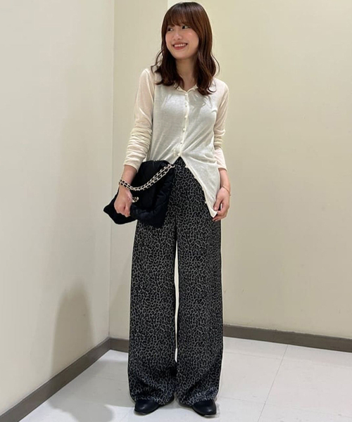 追加》コットンシルク2wayカーディガン（カーディガン/ボレロ）｜SLOBE