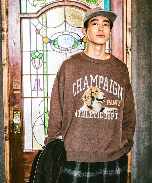 niko and...（ニコアンド）の「アニマルグラフィックニットプルオーバー（ニット/セーター・メンズ・グレー/グリーン/ボルドー/チャコール/ブラウン/ブラック・MEDIUM/LARGE）」の5枚目の写真