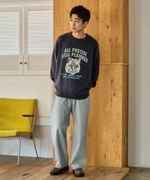 最終値下げ【限定品】Limited Edition niko and… E.T. アニマルグラフィックニットプルオーバー（ニット/セーター）｜niko