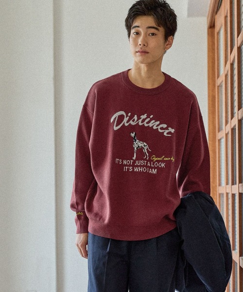 GIANFRANCO FERRE ニット ノーカラージャケット アニマル セール】 【LEON別注/セットアップ対応】ラムウールミラノリブ縮